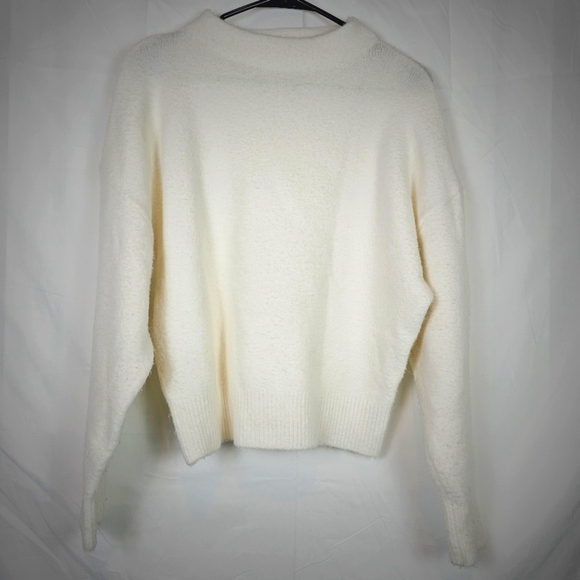 ZARA SOFT KNIT CROPPED SWEATER - Picture 1 of 7